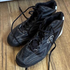 Black and Gray Athletic Shoes